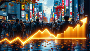 en octobre au japon, les salaires réels chutent pour le 10e mois consécutif malgré une hausse prometteuse des salaires nominaux, reflétant les défis économiques persistants.