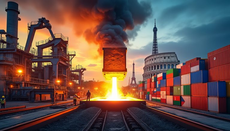 Importations à bas prix ou industrie robuste : les mesures commerciales européennes sur l&rsquo;acier vont trancher