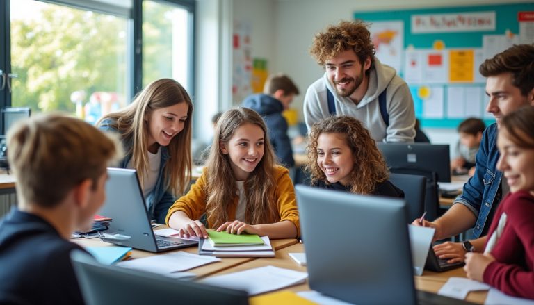 La Région Occitanie offre des ordinateurs aux élèves de seconde du lycée Einstein