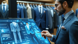découvrez l'innovation numérique du service sur-mesure de giorgio armani : personnalisez vos vêtements en ligne avec une technologie exclusive pour un style unique et sophistiqué.