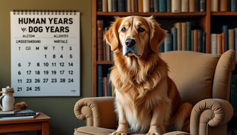 Un an n&rsquo;est pas vraiment équivalent à sept ans canins : découvrez comment évaluer l&rsquo;âge réel de votre chien