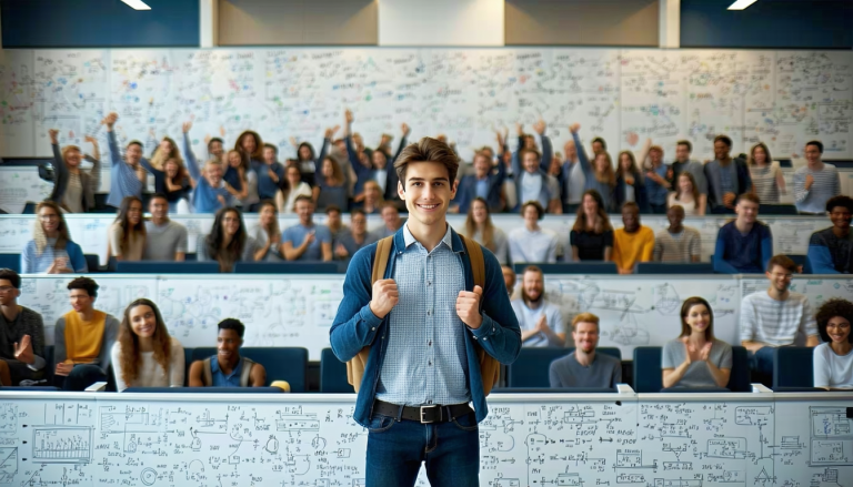 Un étudiant en mathématiques de l&rsquo;USU orchestre une tentative victorieuse de record mondial Guinness