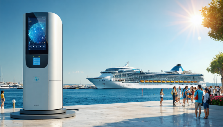 Un nouvel analyseur de particules installé près des croisières à Marseille pour évaluer la qualité de l&rsquo;air