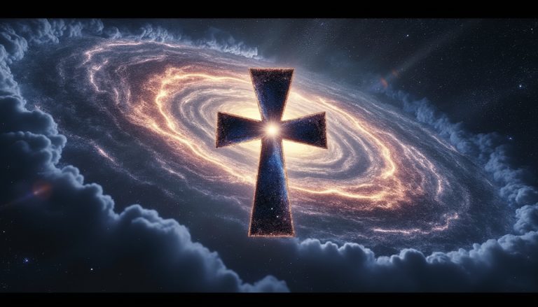 Une croix d&rsquo;Einstein extraordinaire révèle un vaste halo de matière noire