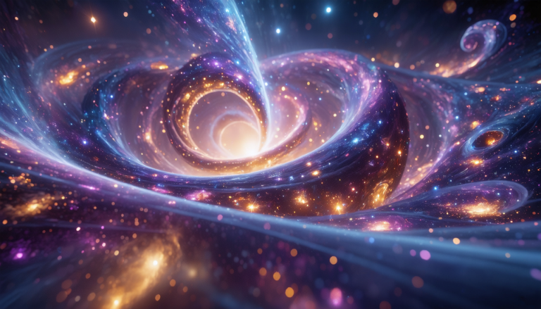 Une déformation fascinante de l&rsquo;espace-temps révèle les mystères cachés de la matière noire