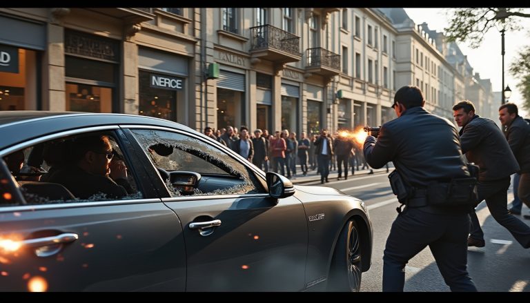 Une voiture prise pour cible par des tirs dans les rues animées du nord de Nantes