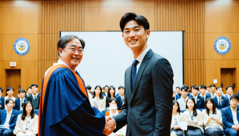 Won Jae Jo reçoit le prix d’excellence du Collège des Sciences et Mathématiques à VSU